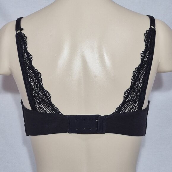 34C‎ Soma Embliss with Lace Wireless Wire Free Bra Black - Picture 4 of 5